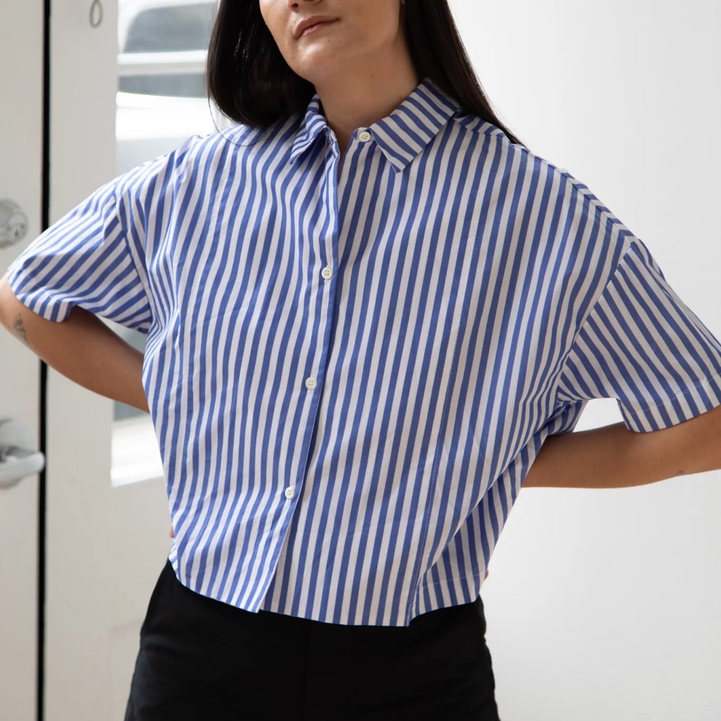 Gallego Desportes Boxy Short Sleeve Top